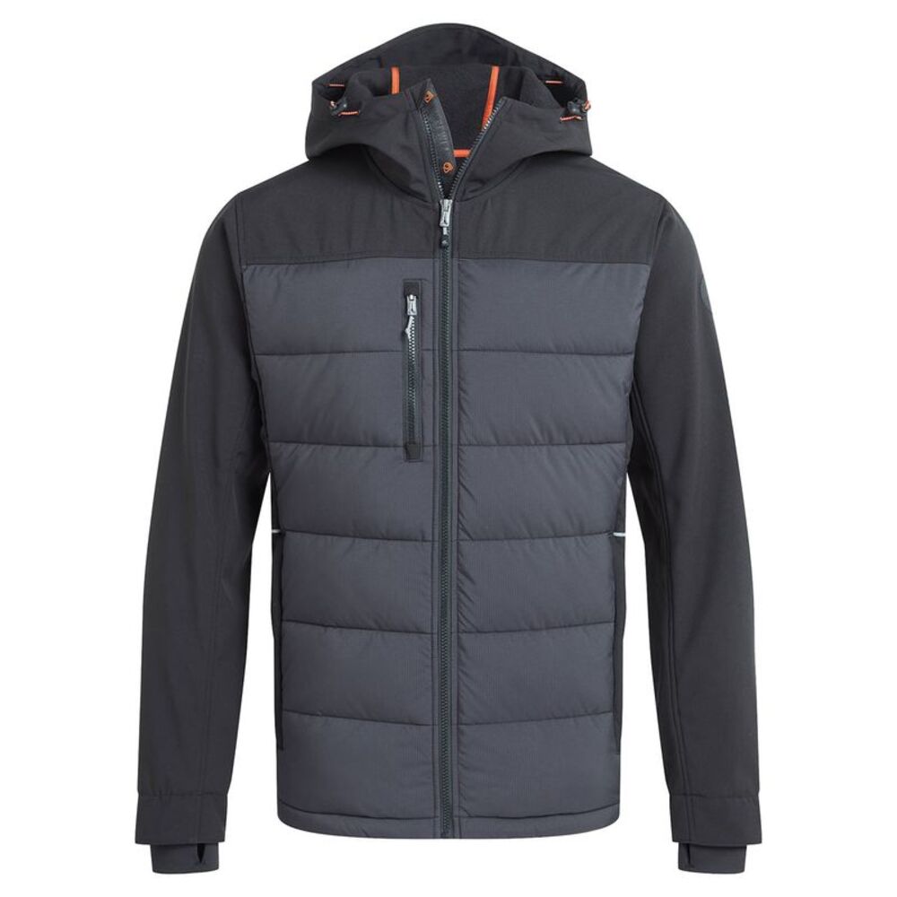 Craghoppers Mens Castleford Padded Hybrid Jacket / Black